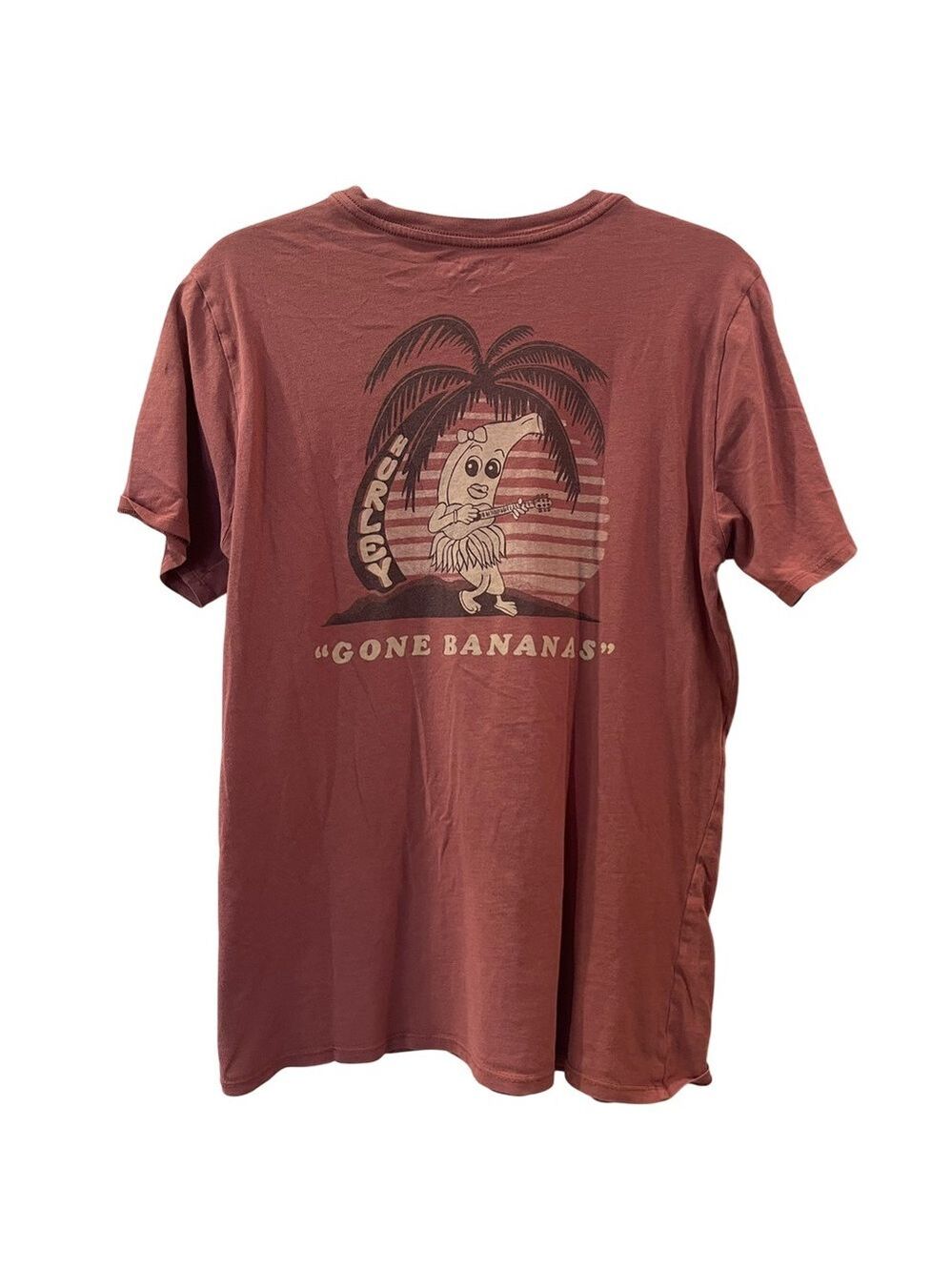 Hurley Men's “Gone Bananas” Graphic Crew Neck T-Shirt Size: Small